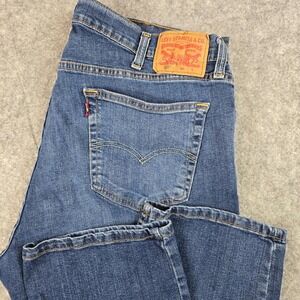 Levis 559 Relaxed Straight Jeans Mens 40x36 Blue Denim Pants 01559-0058
